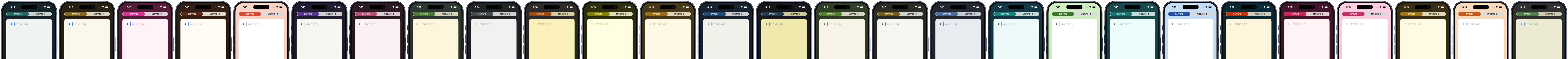 A selection of Roost themes
